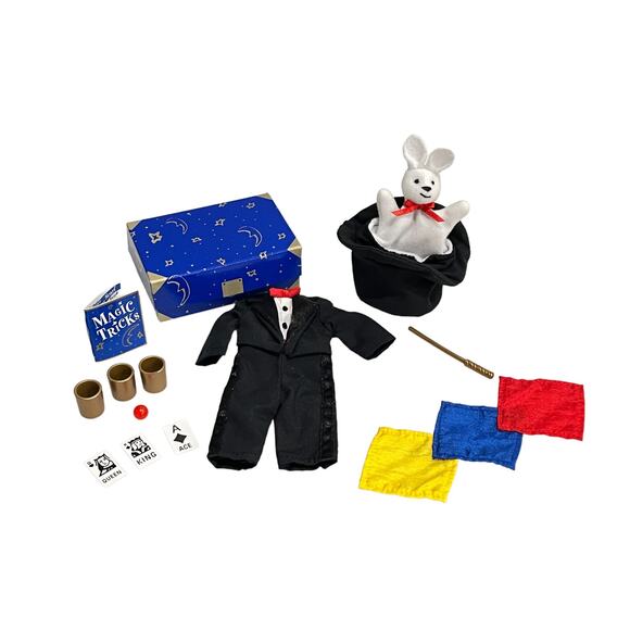 Madeline 8" Pepito DOLL CLOTHES Magician Costume & Accessories Set Magic Hat + - Picture 1 of 6